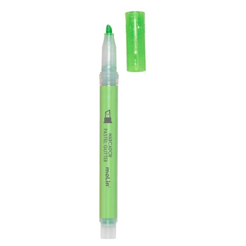 caneta-marca-texto-fluor-glitter-verde-9096-molin