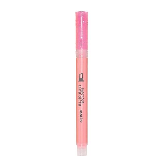 marca texto fluor glitter rosa marca texto fluor glitter rosa