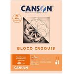 papel sulfurize croquis a4 40gr 50f canson