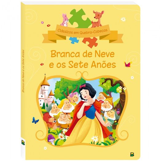 clássicos em quebra-cabeças - branca de neve e os setes anões clássicos em quebra-cabeças - branca de neve e os setes anões