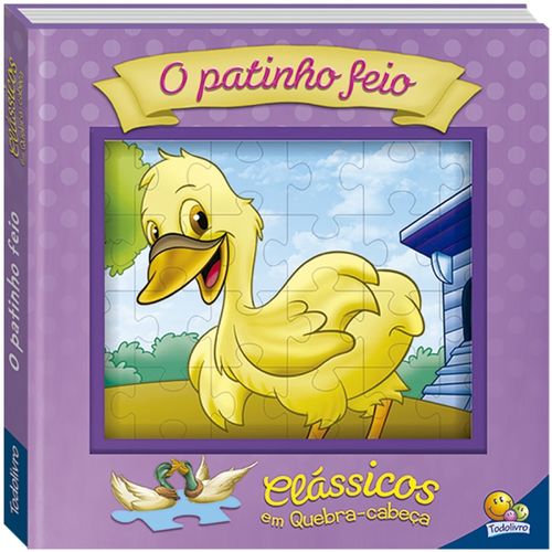clássicos em quebra-cabeça o patinho feio
