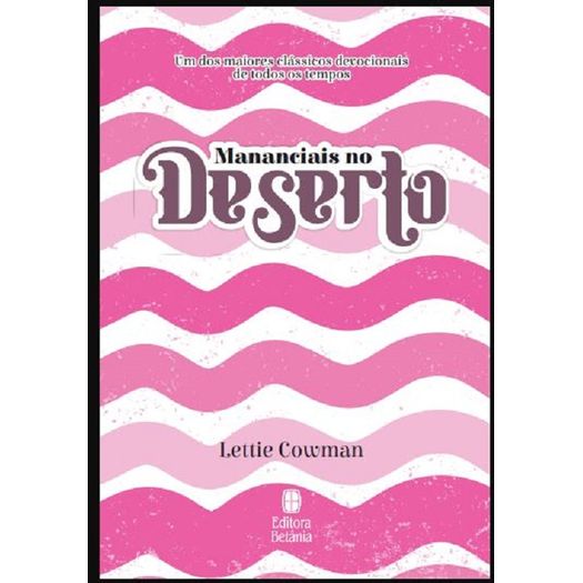 mananciais no deserto - devocional de bolso - rosa mananciais no deserto - devocional de bolso - rosa