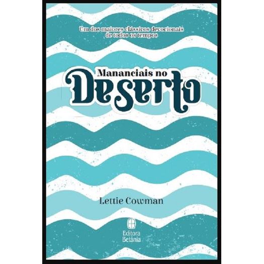 mananciais no deserto - azul