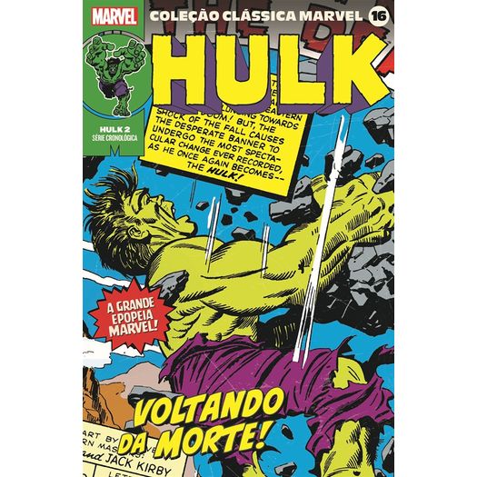 coleção clássica marvel 16 - hulk 02 coleção clássica marvel 16 - hulk 02