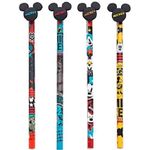 lápis grafite hb com ponteira mickey mouse avulso lápis grafite hb com ponteira mickey mouse avulso