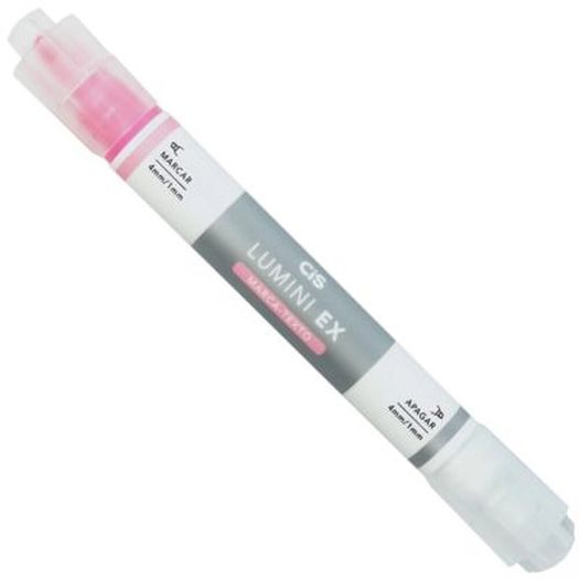 caneta marca texto apagavel lumini ex rosa 58.8800 cis sertic avulso caneta marca texto apagavel lumini ex rosa 58.8800 cis sertic avulso