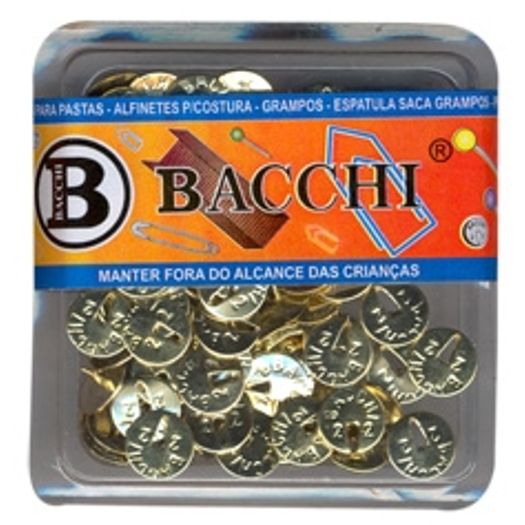 percevejo dourado 100un bacchi percevejo dourado 100un bacchi