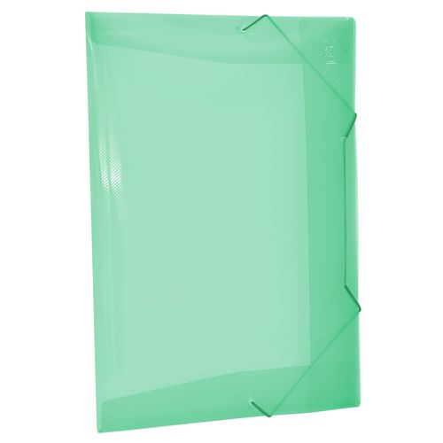 pasta aba com elástico verde ofício line