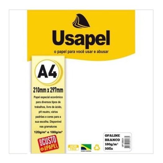 papel verge a4 50f 180g branco opaline 25021 usapel papel verge a4 50f 180g branco opaline 25021 usapel