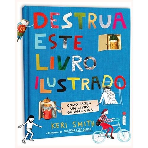 destrua este livro ilustrado