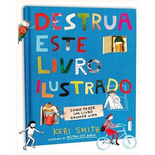 destrua este livro ilustrado