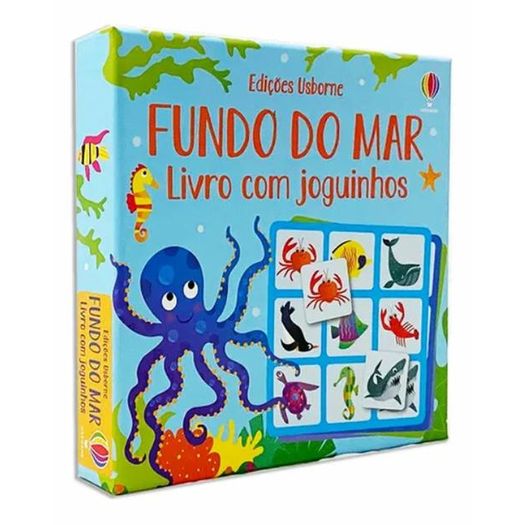 fundo do mar - livro com joguinhos fundo do mar - livro com joguinhos