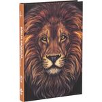 biblia sagrada com harpa crista - capa dura ilustrada leao