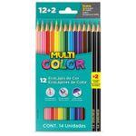 lápis de cor 12 cores ecolápis + 2 lápis grafite multi color lápis de cor 12 cores ecolápis + 2 lápis grafite multi color