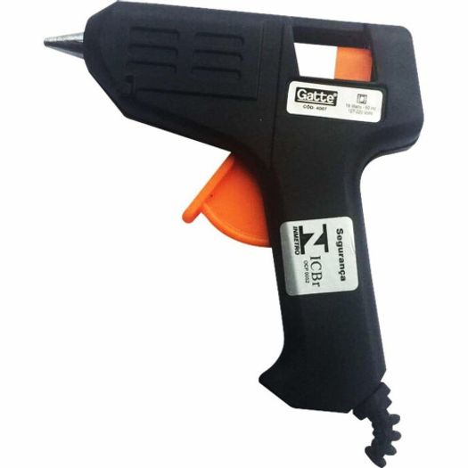 pistola aplicadora de cola pequena 110/220v 10w 4007 gatte pistola aplicadora de cola pequena 110/220v 10w 4007 gatte