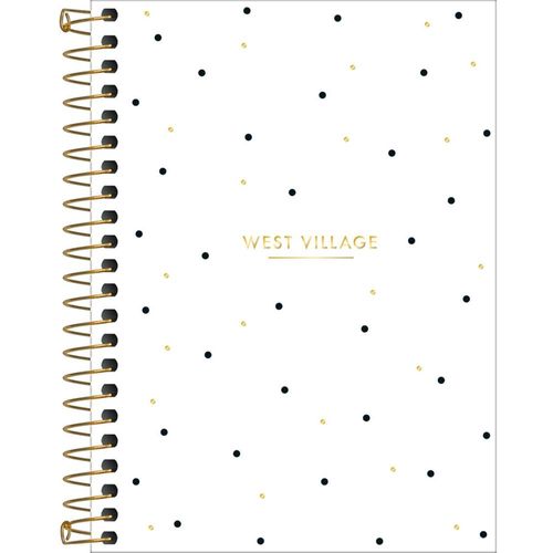 caderneta west village 80fl capa dura 319911 tilibra