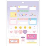 bloco de adesivo para planner happy 12 folhas bloco de adesivo para planner happy 12 folhas