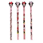 lápis grafite hb com ponteira minnie mouse avulso lápis grafite hb com ponteira minnie mouse avulso