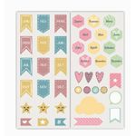 adesivo sticker paa planner mensal adesivo sticker paa planner mensal