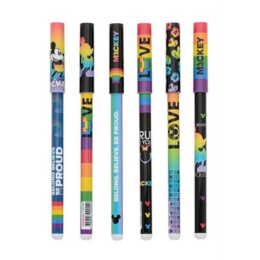 caneta esferográfica mickey mouse rainbow avulso caneta esferográfica mickey mouse rainbow avulso