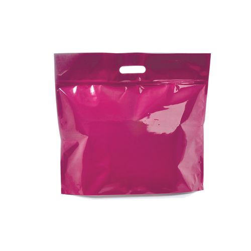 sacola presente zipada cereja grande