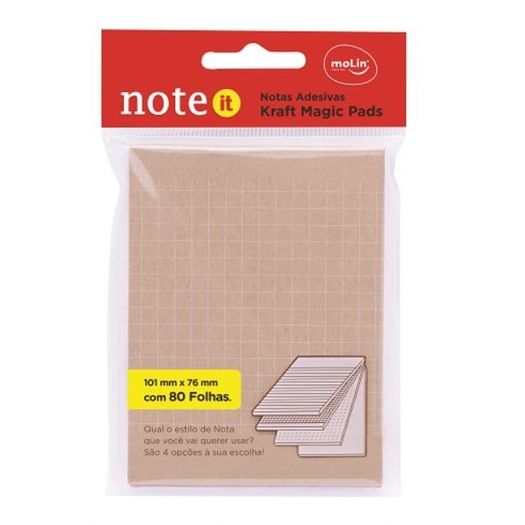 bloco adesivo kraft magic 80 folhas bloco adesivo kraft magic 80 folhas