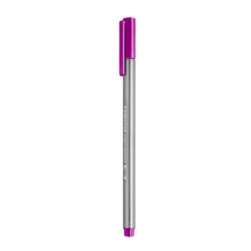 caneta fineliner violeta