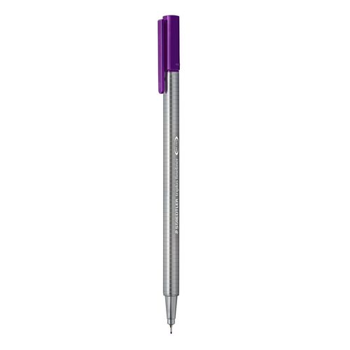 caneta fineliner violeta
