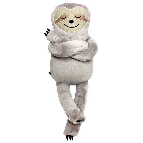 pelúcia bicho preguiça cinza pequena