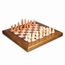 jogo de xadrez madeira/couro goods br