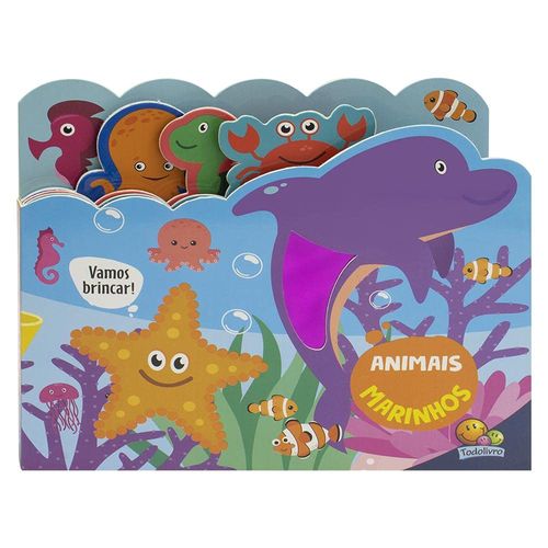 toque e sorria - animais marinhos