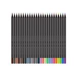 lápis de cor 100 cores supersoft ecolápis 1207100soft faber-castell