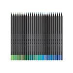 lápis de cor 100 cores supersoft ecolápis 1207100soft faber-castell