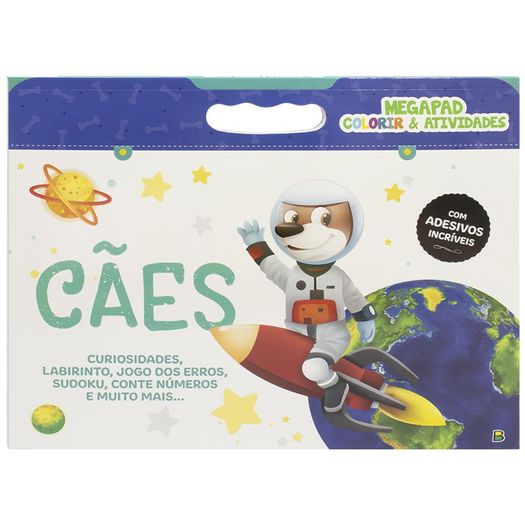 megapad - colorir e atividades - cães megapad - colorir e atividades - cães