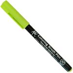 caneta pincel koi coloring brush pen verde