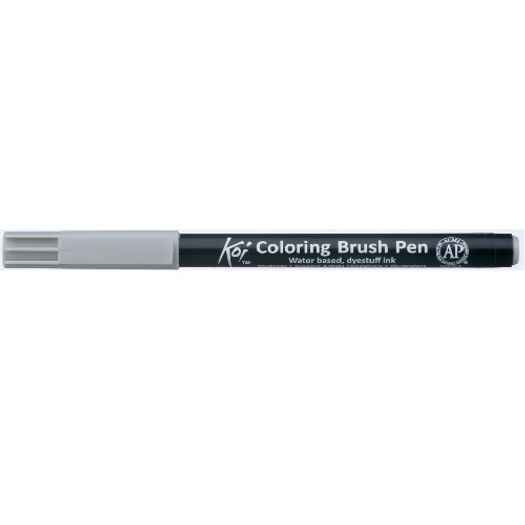 caneta-pincel-koi-coloring-brush-pen-cinza-cool-xbr44-miwa---avulso-varejo caneta-pincel-koi-coloring-brush-pen-cinza-cool-xbr44-miwa---avulso-varejo
