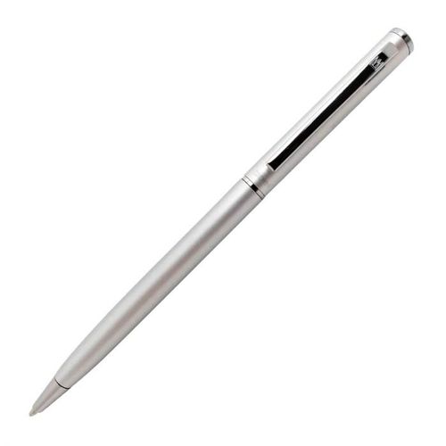 caneta esferográfica hawai prata fosco crown