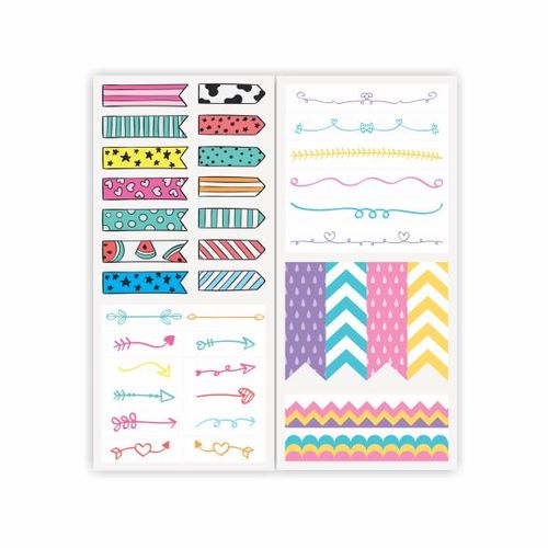 adesivo sticker para planner flechas