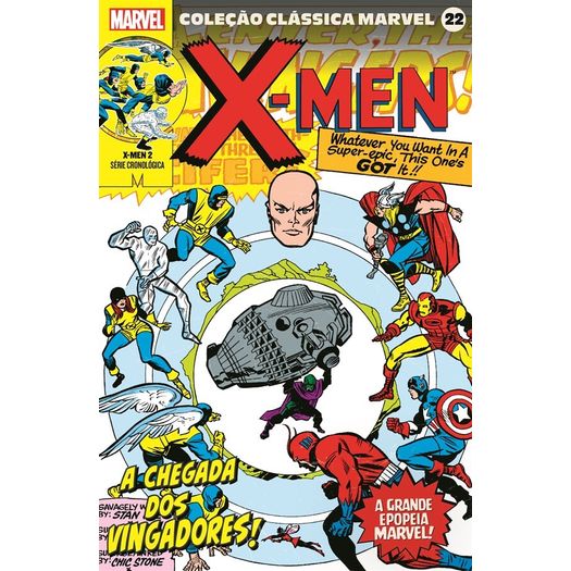 coleção clássica marvel 22 - x-men 02 coleção clássica marvel 22 - x-men 02