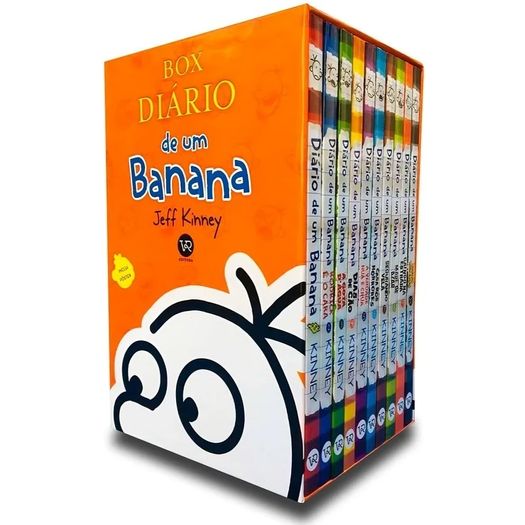 box diário de um banana - 10 volumes box diário de um banana - 10 volumes