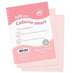 refil para caderno universitário smart rosa 90g 48f 1816re dac refil para caderno universitário smart rosa 90g 48f 1816re dac