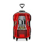 mochila com rodinha hot wheels dawgzilla vermelho 2500dm20 diplomata