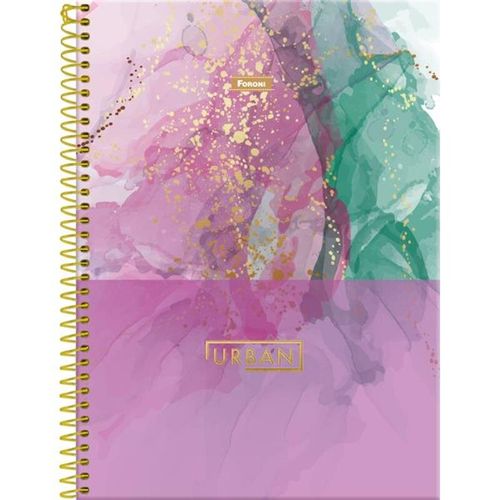 caderno universitário 1 matéria urban 80 folhas