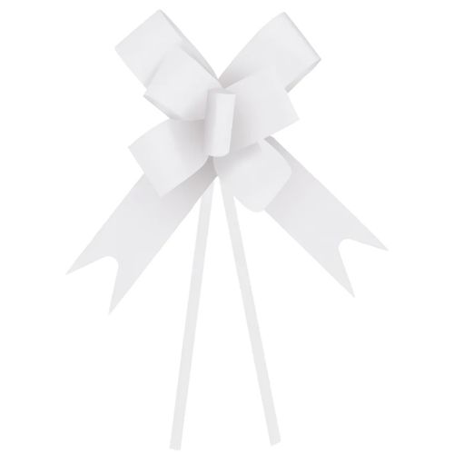 laço mágico liso branco pacote com 10 unidades