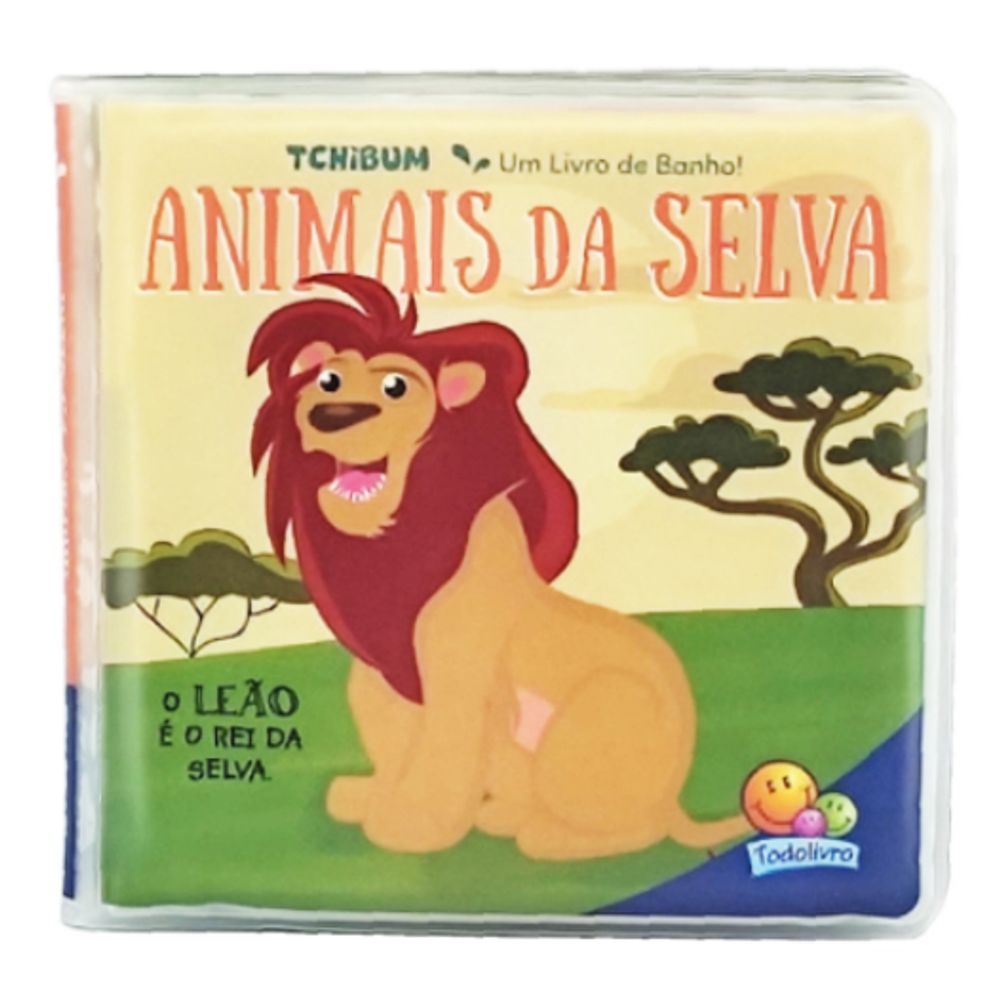 Tchibum Um Livro De Banho - Animais Da Selva - Livrarias Curitiba