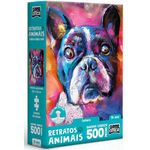 quebra-cabeca-500-pecas-nano-retratos-animais-cachorro-2895-toyster