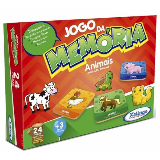 jogo da memória 24 peças animais jogo da memória 24 peças animais