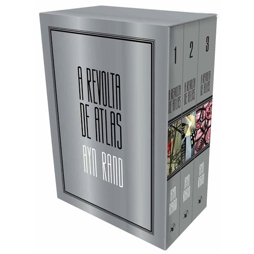 box a revolta de atlas - edição luxo