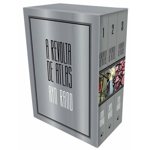 box a revolta de atlas - edição luxo box a revolta de atlas - edição luxo