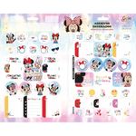 adesivo sticker duplo metalizado minnie adesivo sticker duplo metalizado minnie